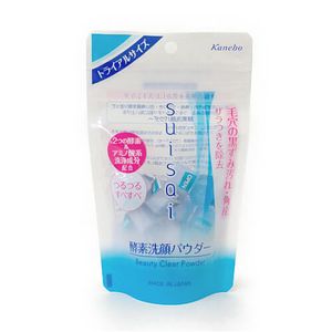 Suisai Beauty Clear Powder Wash - Trial (0.4g x 15 Capsules)