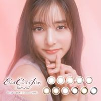 EverColor 1day Natural [Colored Contact Lenses/One-Day/With or Without Prescription/20 Lenses]