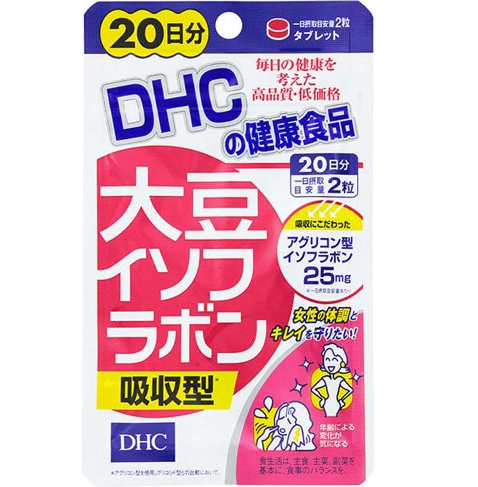 DHC 대두 이소플라본 흡수형 20일분 40정