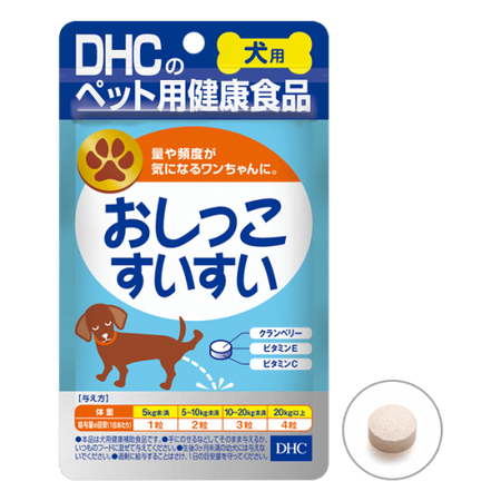 DHC 강아지용 일본산 오줌 수이수이 60정