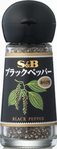 S&B食品 SPICE＆HERB黑胡椒餐15克