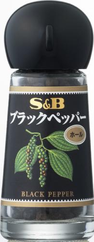 S&B食品 SPICE＆HERB黑胡椒孔16g