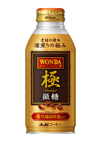 Asahi Wanda microscopic sugar bottle cans 370g × 24