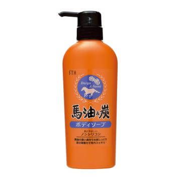 ＳＴＨ　馬油＆炭　ボディソープ　４００ｍｌ