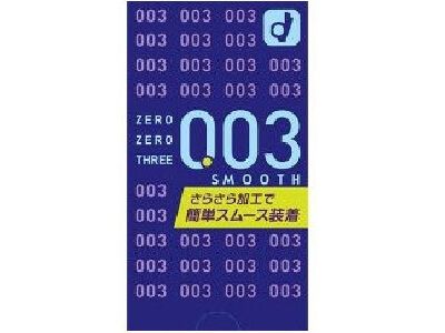 ゼロゼロスリースムース 10個入