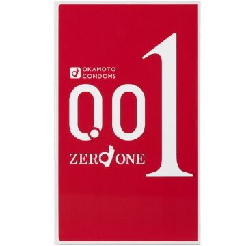 Okamoto - Zero One 0.1mm (3 Pieces)