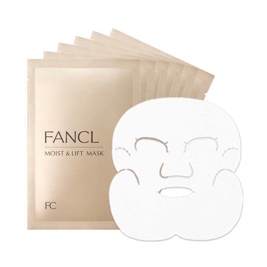 FANCL Fancl濕潤和升降面罩（M＆L面膜）28ml x 6紙