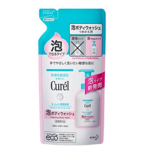 花王Curel 泡沫沐浴露 [替換裝] [【醫藥部外品】]