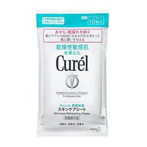 Kao Curel skin care sheet [quasi-drugs]