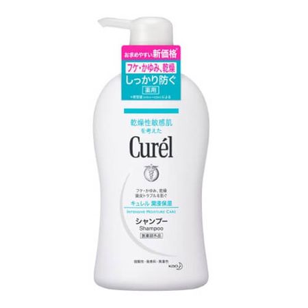 큐렐 샴푸 펌프 420ml【의약외품】