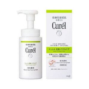 Curel 皮脂煩惱護理泡沫潔面乳 [產品] [【醫藥部外品】]