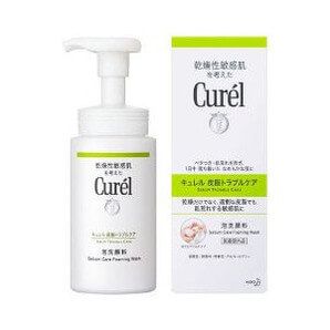 Curel Sebum Trouble Care Foaming Wash (Quasi-drug)