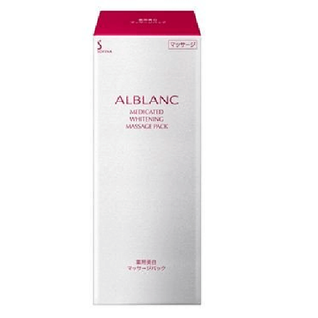sofina ALBLANC 약용 미백 마사지 팩 (미백 마사지 팩) 125g