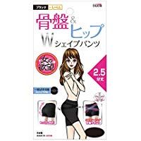 Pelvic 2.5-length pants L-LL BK