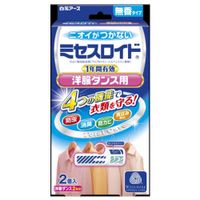 白元 Mrs. ROID衣櫃驅蟲劑 1 年裝，2 包