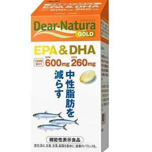 Dear Natura GOLD epa&DHA 減少中性脂肪魚油 30日分 180粒 ＜機能性表示食物＞