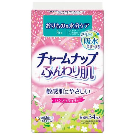 unicharm Charm Nap Soft Skin 34 sheets