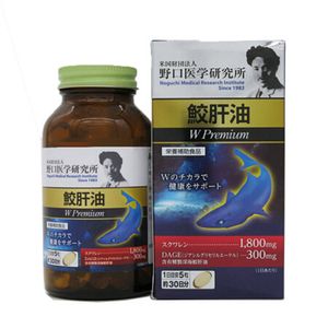 野口醫學研究所 鯊魚肝油W Premium 150粒