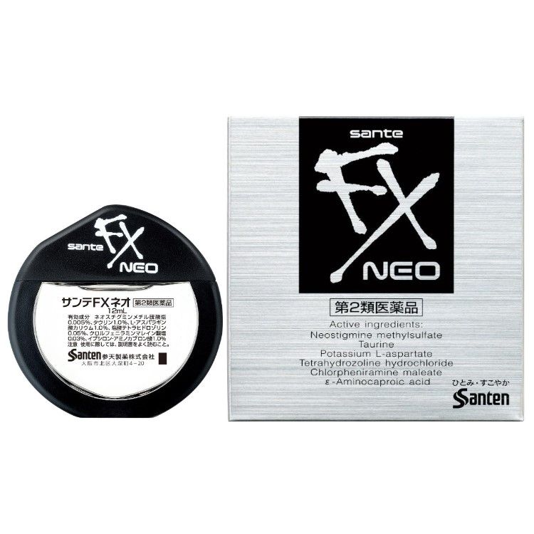 參天 FX NEO 清涼眼藥水 12ml【第2類醫藥品】