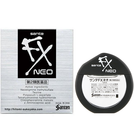 【限量特价】【第2类医药品】参天FX V+眼药水 12ml