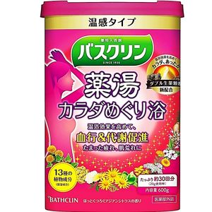 バスクリン 薬湯 カラダめぐり浴 600g