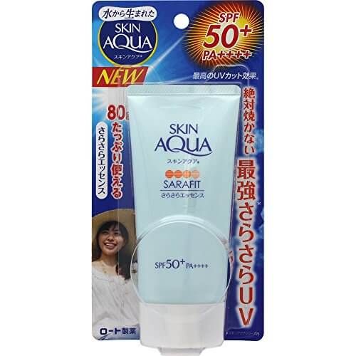 Skin Aqua Sara-fit UV Silky Essence - Unscented (80g)
