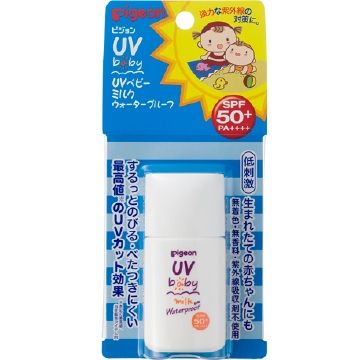 Pigeon UV baby milk waterproof SPF50 +