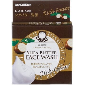 シャボン玉 シアバター洗顔 石けん 60G