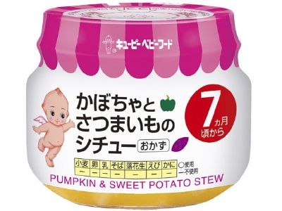 丘比婴儿食品南瓜和红薯炖70G