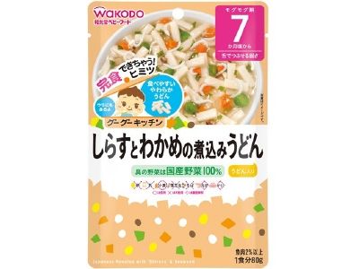 구구키친 시라스와 다시마 조림 우동 80g