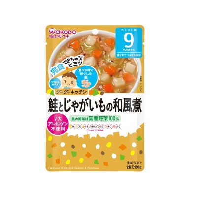 구구키친 연어와 감자 일본식 조림 80g