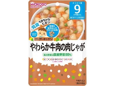 Wakodo 和光堂 咕咕厨房 软牛肉炖马铃薯80G