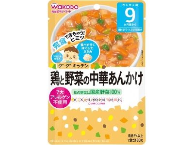 구구키친 닭고기와 야채 중화소스 80g