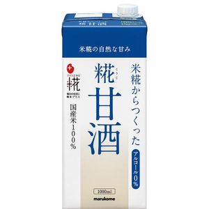 Marukome plus Koji Koji sweet sake LL 1000ml × 6