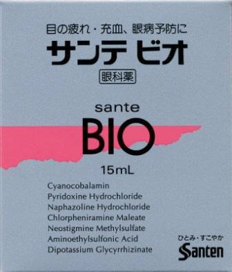 參天製藥 參天Sante [2藥物] Santebio15毫升