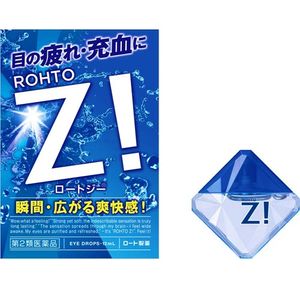 乐敦Rohto 劲Z! 眼药水 12ml【第2类医药品】