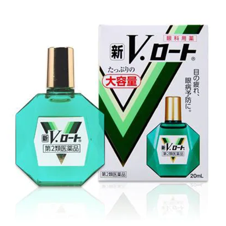 樂敦製藥 樂敦製藥 新V ROHTO 眼藥水 20ml【第2類醫藥品】