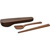 Spoon and chopsticks set CPE-001 BW Brown