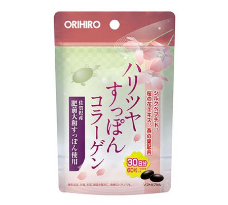 オリヒロ　ハリツヤすっぽんコラーゲン　６０粒