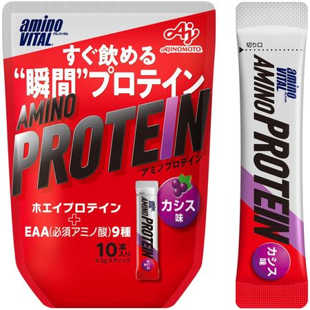 味の素 アミノバイタル プロテインカシス 10本