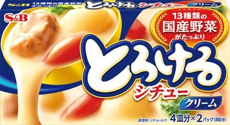 S&B Melty Stew Cream 160g