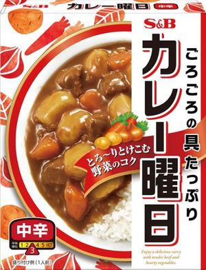 在麻辣230克一周的S＆B咖喱天