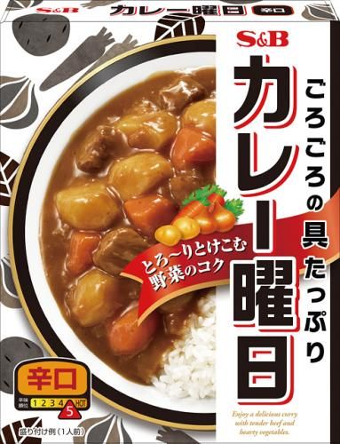 S&B Curry Week Hot 230g