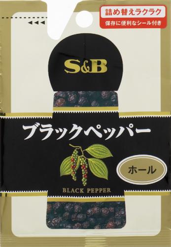 S&B食品 SPICE＆HERB黑胡椒孔袋14克