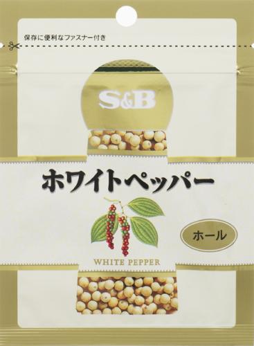 S&B食品 SPICE＆HERB白胡椒孔袋32克