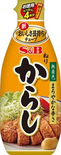 S＆B值包混炼芥末175克
