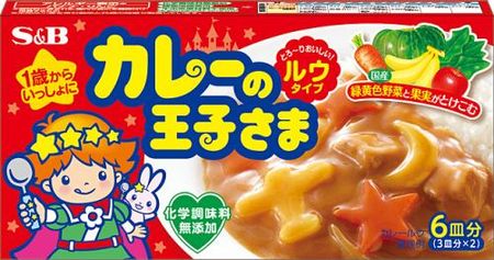 S&B Prince of Curry Roux Type 80g