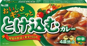 S&B美味咖喱 中辣 140g