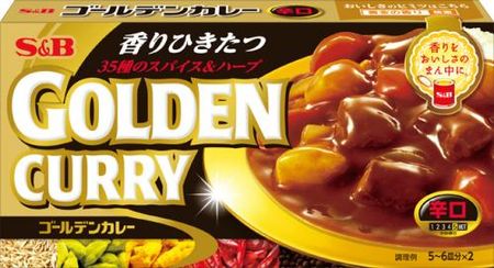 S&B Golden Curry, Spicy, 198g