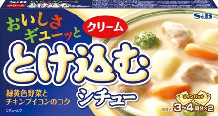 S&B Delicious Stew Cream 140g